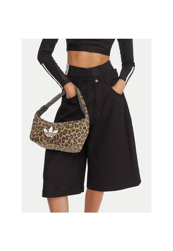 Adidas - Torebka adidas. Kolor: brązowy