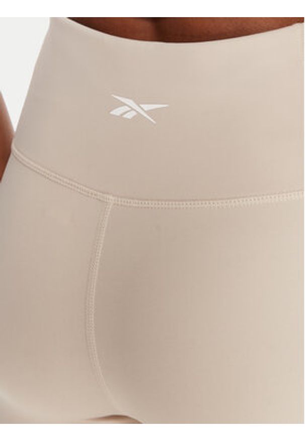 Reebok Legginsy Reebok X Ewa Chodakowska RK25313CCW Beżowy Slim Fit. Kolor: beżowy. Materiał: syntetyk