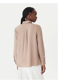 Marella Koszula Febe 2613111051 Beżowy Regular Fit. Kolor: beżowy. Materiał: acetat #2