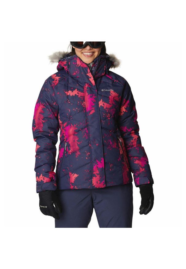 columbia - Kurtka Zimowa Damska Columbia Lay D Down II Jacket. Kolor: niebieski. Sezon: zima. Sport: narciarstwo