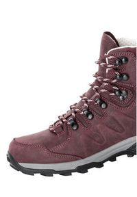 Jack Wolfskin Trekkingi Refugio Prime Texapore Mid W 4059701 Bordowy. Kolor: czerwony. Materiał: skóra, nubuk