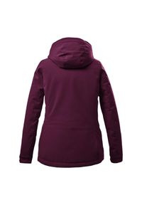 Damska wodoodporna kurtka z kapturem Killtec Kow 170. Typ kołnierza: kaptur. Kolor: różowy #2