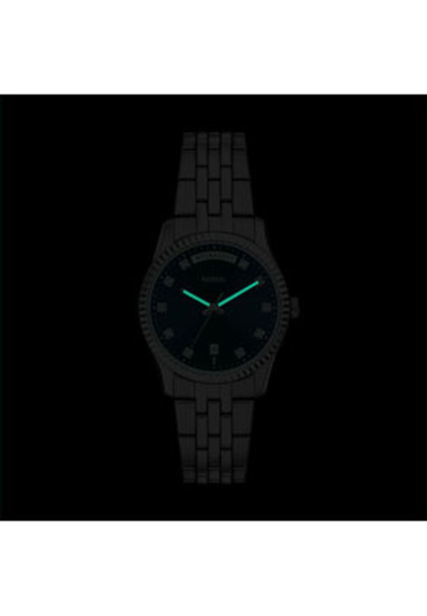 Fossil Zegarek Scarlette ES5457 Srebrny. Kolor: srebrny