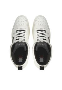 Tommy Jeans Sneakersy Tjw Retro Basket Mc Wl EN0EN02398 Biały. Kolor: biały. Materiał: skóra #5