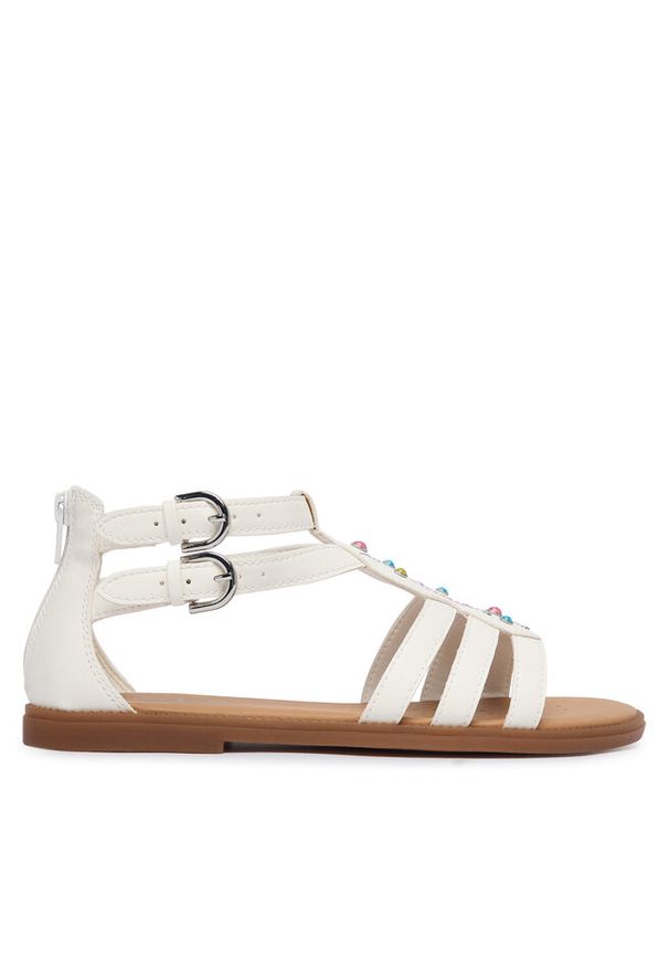 Sandały Geox. Kolor: biały