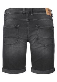 Petrol Industries Szorty jeansowe M-1050-SHO003 Czarny Regular Fit. Kolor: czarny. Materiał: bawełna #8