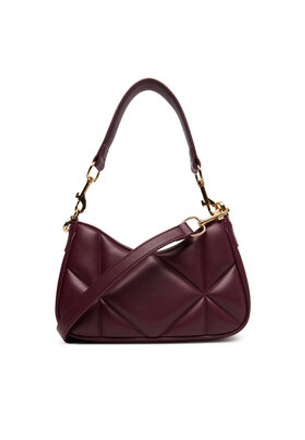 Love Moschino - LOVE MOSCHINO Torebka JC4080PP1NLC0552 Bordowy. Kolor: czerwony. Materiał: skórzane