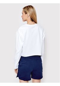 Brave Soul Bluza LSS-544MAJA Biały Regular Fit. Kolor: biały. Materiał: bawełna