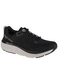 skechers - Buty do biegania męskie, Skechers Max Cushioning Delta. Kolor: czarny. Materiał: materiał, syntetyk, tkanina