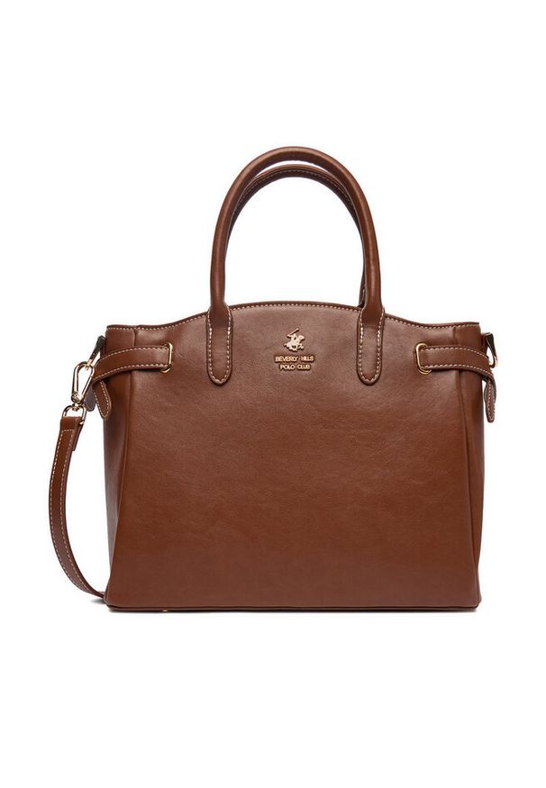 Torebka Beverly Hills Polo Club. Kolor: brązowy