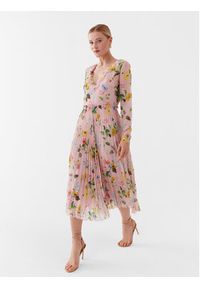 Red Valentino Sukienka codzienna 2R3VAGN56PM Różowy Regular Fit. Okazja: na co dzień. Kolor: różowy. Materiał: syntetyk. Typ sukienki: proste. Styl: casual #4