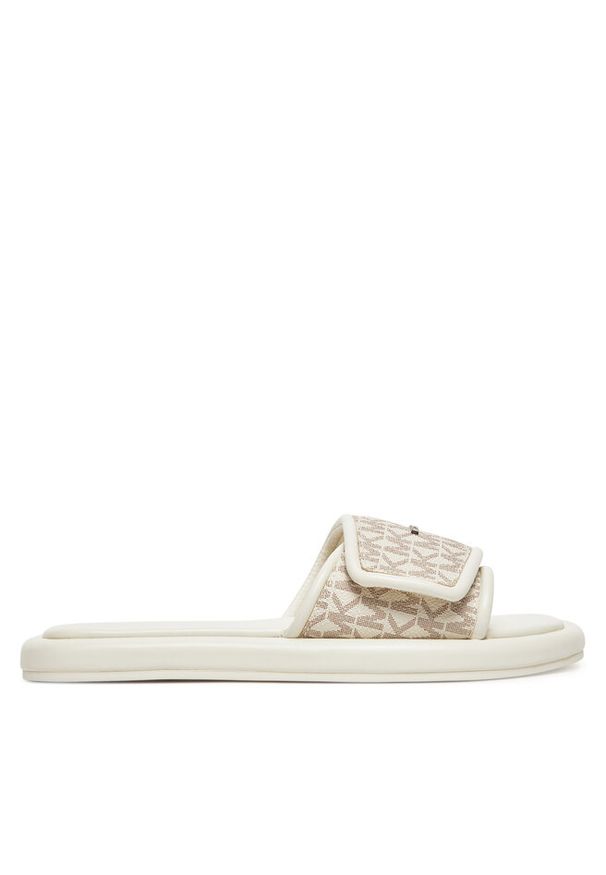 Klapki MICHAEL Michael Kors. Kolor: biały