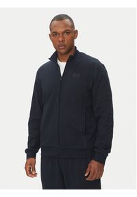 EA7 Emporio Armani Dres 7M000235 AF13512 UB102 Granatowy Regular Fit. Kolor: niebieski. Materiał: bawełna #5