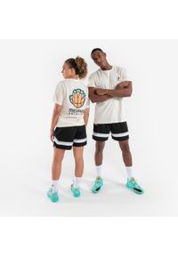 TARMAK - Koszulka do gry w koszykówkę unisex Tarmak NBA Grizzlies TS 900. Kolor: biały, wielokolorowy. Materiał: bawełna, poliester, materiał. Sport: koszykówka