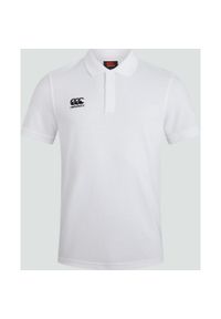 CANTERBURY - Koszulka polo dla dzieci Canterbury Waimak. Okazja: na co dzień. Typ kołnierza: polo. Kolor: biały. Styl: casual