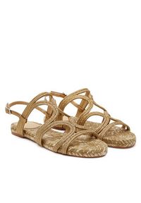 Castañer Espadryle Pitra/266 025585 Złoty. Kolor: złoty. Materiał: materiał #5