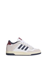 Adidas - Buty Rapid Court Low. Wysokość cholewki: przed kostkę. Kolor: czerwony, niebieski, wielokolorowy, biały. Sport: turystyka piesza