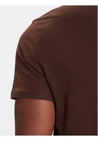 Tommy Jeans T-Shirt DM0DM04411 Brązowy Regular Fit. Kolor: brązowy. Materiał: bawełna #2
