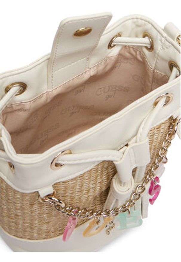 Guess Torebka J6GZ19 WH860 Beżowy. Kolor: beżowy