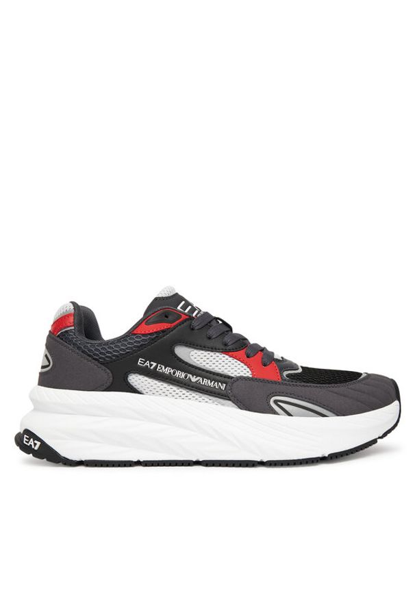 EA7 Emporio Armani Sneakersy 7X000342 AF18617 MZ193 Kolorowy. Materiał: skóra. Wzór: kolorowy