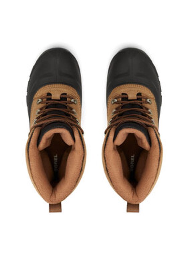 sorel - Sorel Śniegowce Buxton™ Lace Wp 2084901257 Brązowy. Kolor: brązowy. Materiał: zamsz, skóra