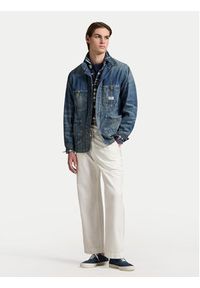 Polo Ralph Lauren T-Shirt 710964511001 Granatowy Regular Fit. Typ kołnierza: polo. Kolor: niebieski. Materiał: bawełna #5