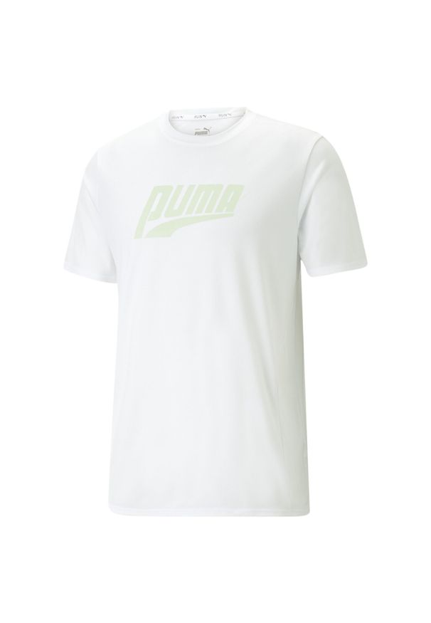 Koszulka Mężczyzna Puma Run Favourite biały. Kolor: biały. Sport: bieganie