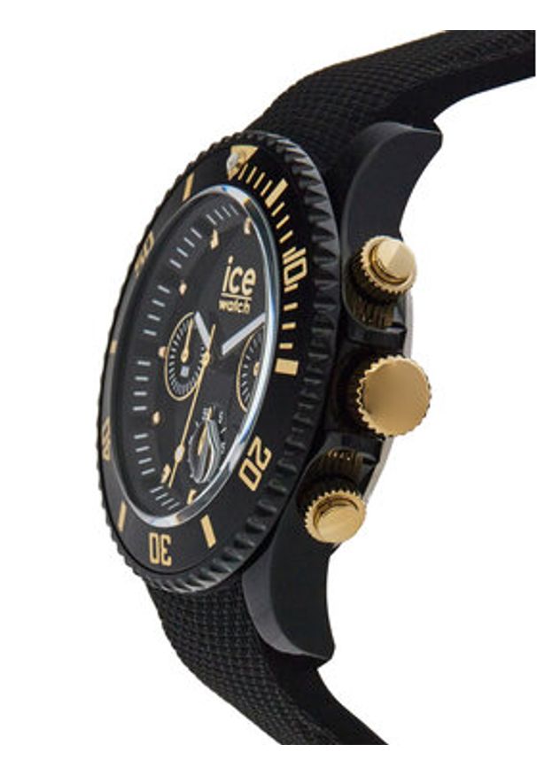 Ice Watch - Ice-Watch Zegarek 021602 Czarny. Kolor: czarny. Materiał: materiał