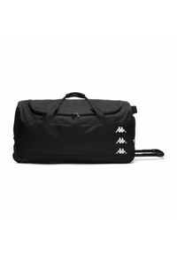 Torba na kółkach Kappa Garcisio. Kolor: czarny. Materiał: poliester. Sport: fitness #1