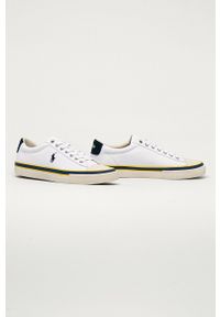 Polo Ralph Lauren - Tenisówki. Nosek buta: okrągły. Zapięcie: sznurówki. Kolor: biały. Materiał: guma #2