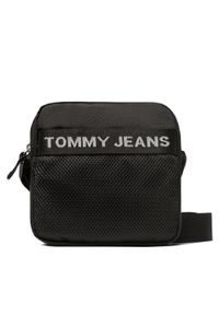 Tommy Jeans Saszetka AM0AM10901 Czarny. Kolor: czarny. Materiał: materiał