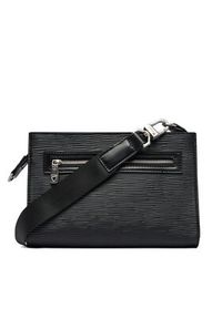 Guess Saszetka HMMIPW P6257 Czarny. Kolor: czarny. Materiał: skóra #4