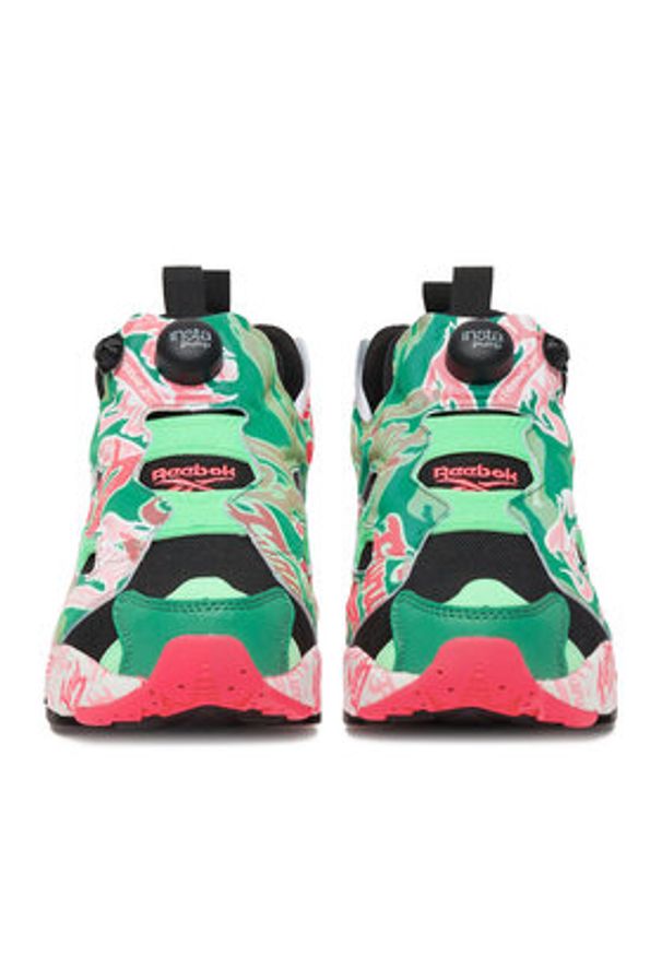 Reebok Sneakersy EO-INSTAPUMP FURY 94 100239571 Zielony. Kolor: zielony. Materiał: materiał
