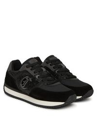 Just Cavalli Sneakersy 79RA3SR1 ZSD68 Czarny. Kolor: czarny. Materiał: materiał #4