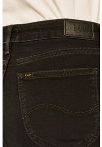 Lee - Szorty jeansowe. Okazja: na co dzień. Kolor: czarny. Materiał: jeans. Styl: casual #2