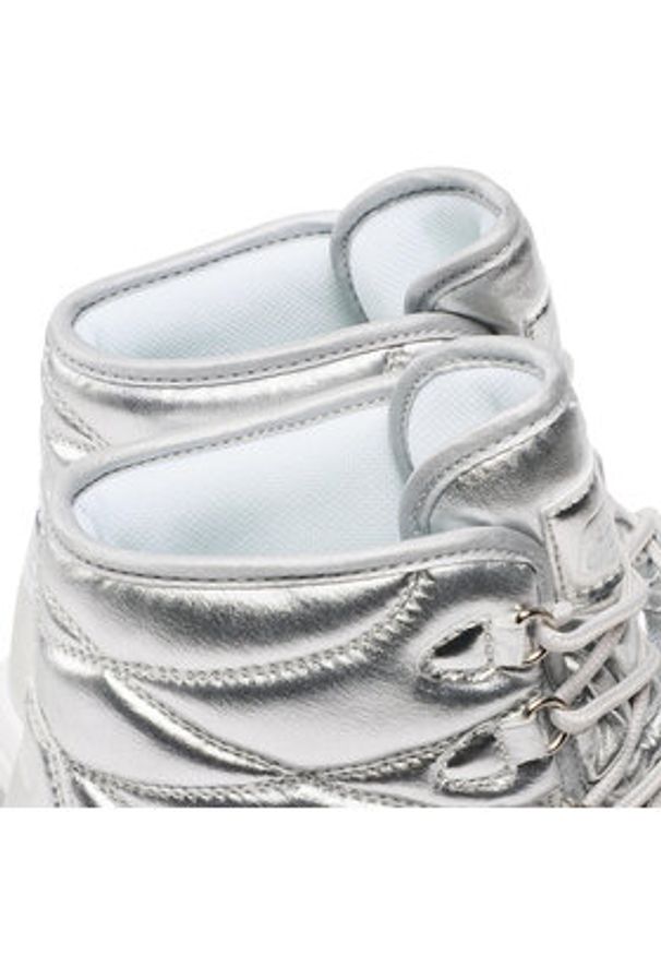 Sprandi Trapery WPRS-2021W07142 Srebrny. Kolor: srebrny. Materiał: skóra