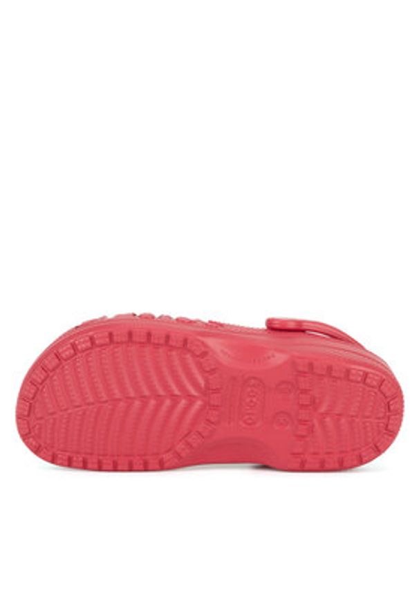 Crocs Klapki BAYA 10126-6EN W Czerwony. Kolor: czerwony. Materiał: syntetyk, materiał