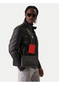 Guess Saszetka HMMILO P6157 Czarny. Kolor: czarny. Materiał: skóra #1