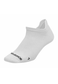 Skarpetki New Balance LAS55451WT - białe. Kolor: biały. Materiał: materiał, nylon, elastan, poliester