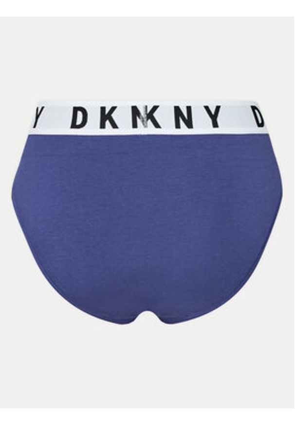 DKNY Figi klasyczne z wysokim stanem DK8505 Niebieski. Stan: podwyższony. Kolor: niebieski. Materiał: bawełna