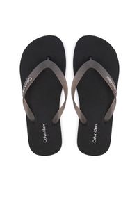 Calvin Klein Japonki Beach Thong Slide HM0HM02105 Czarny. Kolor: czarny. Materiał: syntetyk #1