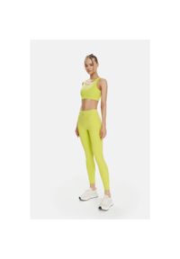 Legginsy energy Cardio Bunny. Kolor: żółty, wielokolorowy, zielony