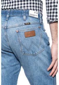 Wrangler - WRANGLER SPODNIE MĘSKIE GREENSBORO CENTER CREASE W15QY1306 #9