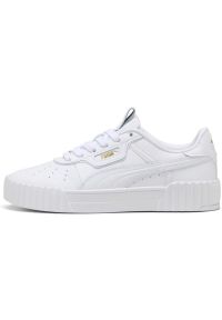 Puma - Do dodania, Kobiety. Kolor: biały. Materiał: skóra, materiał. Sport: fitness