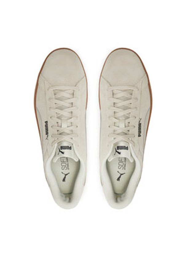 Puma Sneakersy Smash 3.0 390984 17 Beżowy. Kolor: beżowy. Materiał: zamsz, skóra
