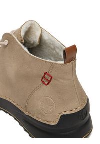 Rieker Trzewiki 51510-60 Beżowy. Kolor: beżowy. Materiał: syntetyk, materiał #4