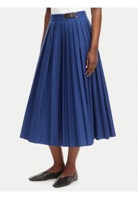 MAX&Co. Spódnica plisowana Gonna 2616101054200 Niebieski Regular Fit. Kolor: niebieski. Materiał: syntetyk #1