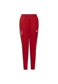 Adidas - Spodnie treningowe dla dzieci Ajax Amsterdam Tiro. Kolor: czerwony