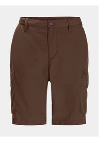 Jack Wolfskin Szorty materiałowe Kalahari 1508381 Brązowy Regular Fit. Kolor: brązowy. Materiał: syntetyk #2