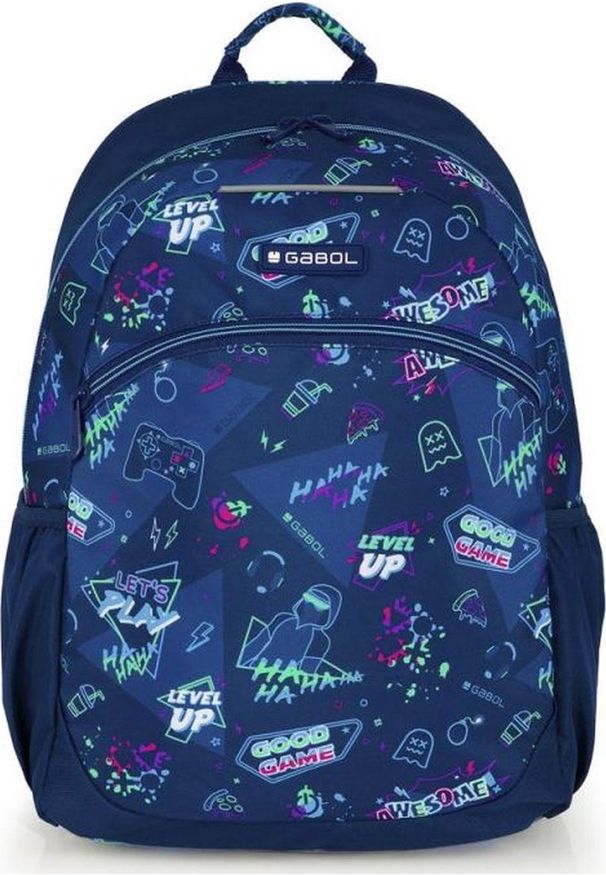 GABOL BACKPACK LOOT BLUE WITH DRAWING